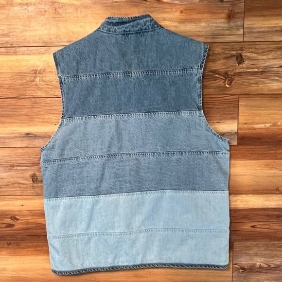 Mens denim vest - Picture 3 of 3